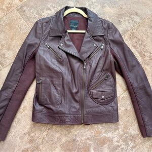 Trouvé Brown Leather Jacket